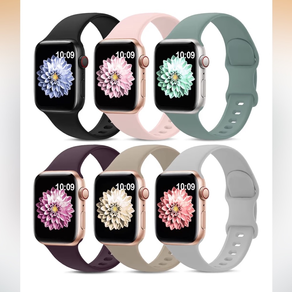 Apple Watch Silicone Sport Band: Green - Picture 6 of 10